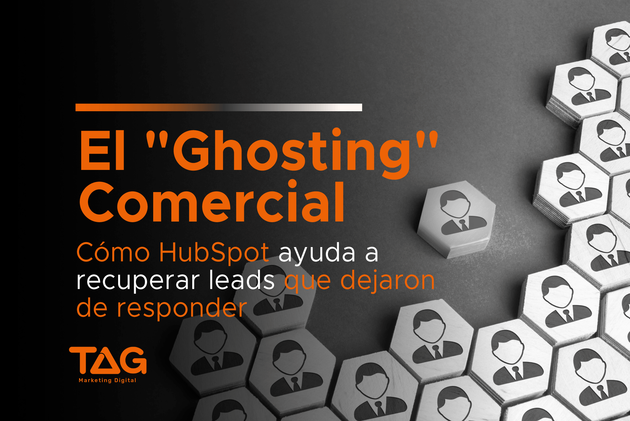 Interfaz de HubSpot con flujo de automatización para recuperación de leads B2B diseñado por TAG.